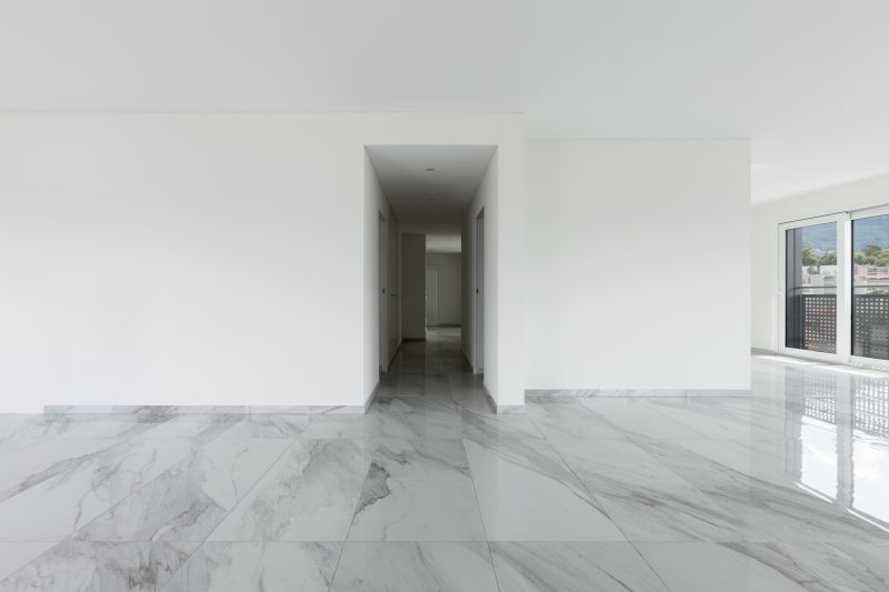 Marble Flooring and Wall Accents
